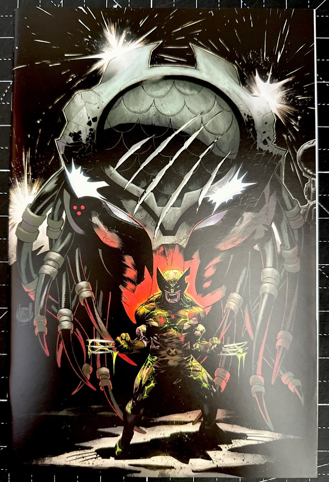 Predator Vs Wolverine #3 1:100 Virgin Adam Kubert Marvel Comics 2023