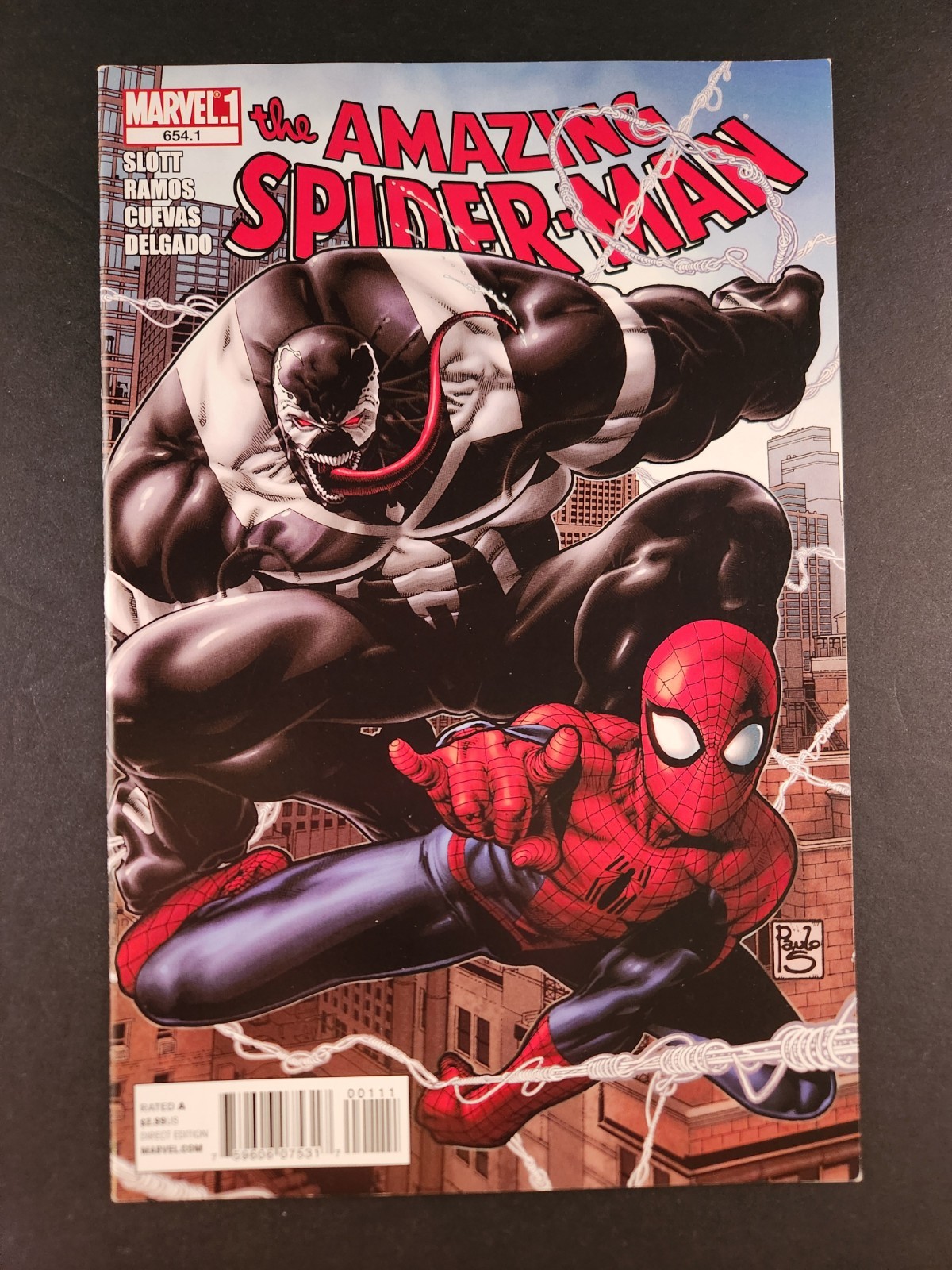 AMAZING SPIDER-MAN #654.1 (Marvel 2011) 1st Flash Thompson AGENT VENOM NM