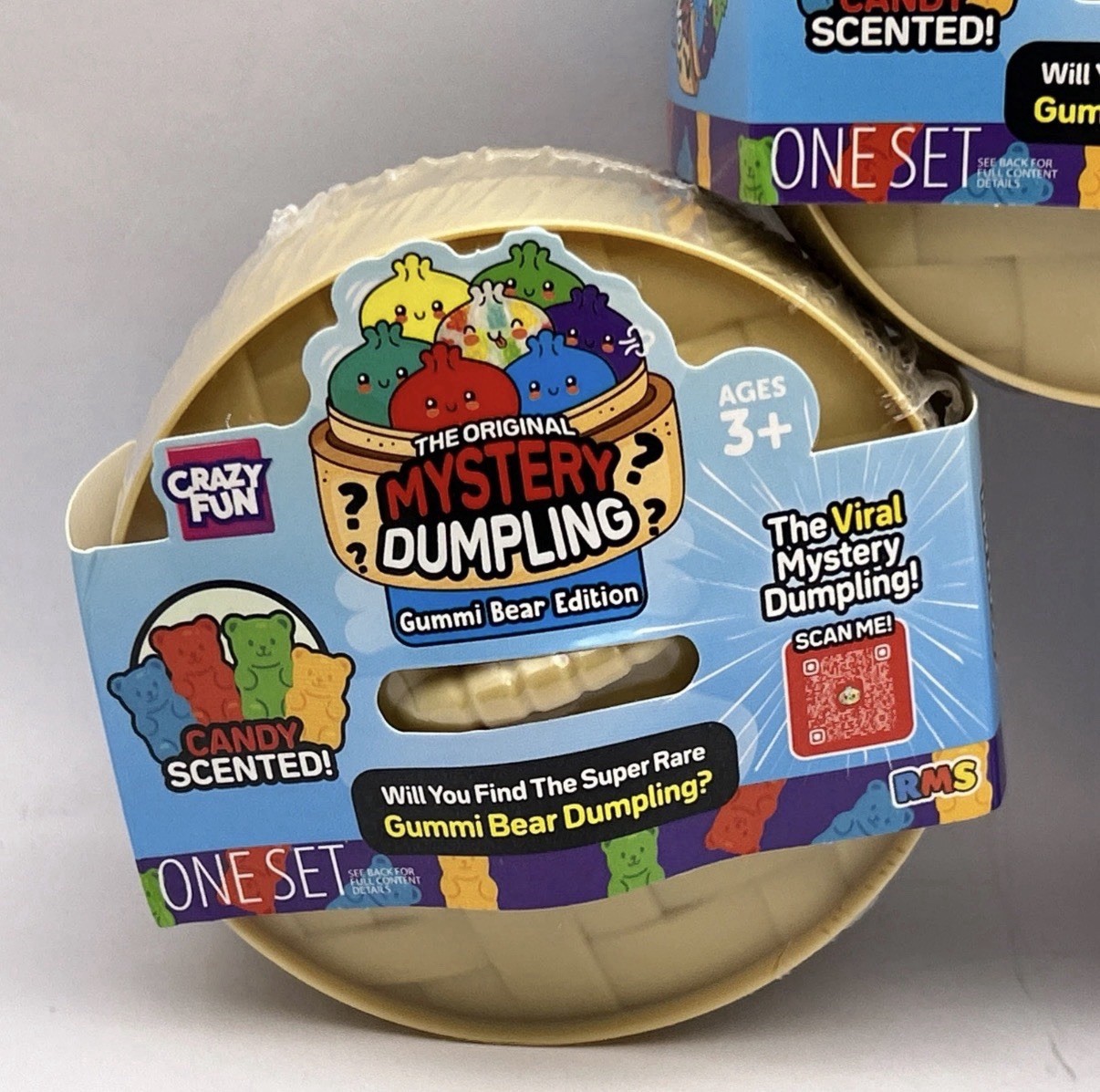 Lot Of 8 RARE RMS CRAZY FUN Mystery Squishy Dumplings Gummie,Neon,Angry,Pork..