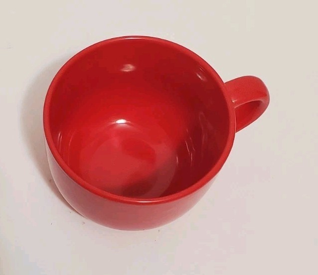 Watch Me Whip Stoneware Mug Red With White Lettering Modern Gourmet Foods