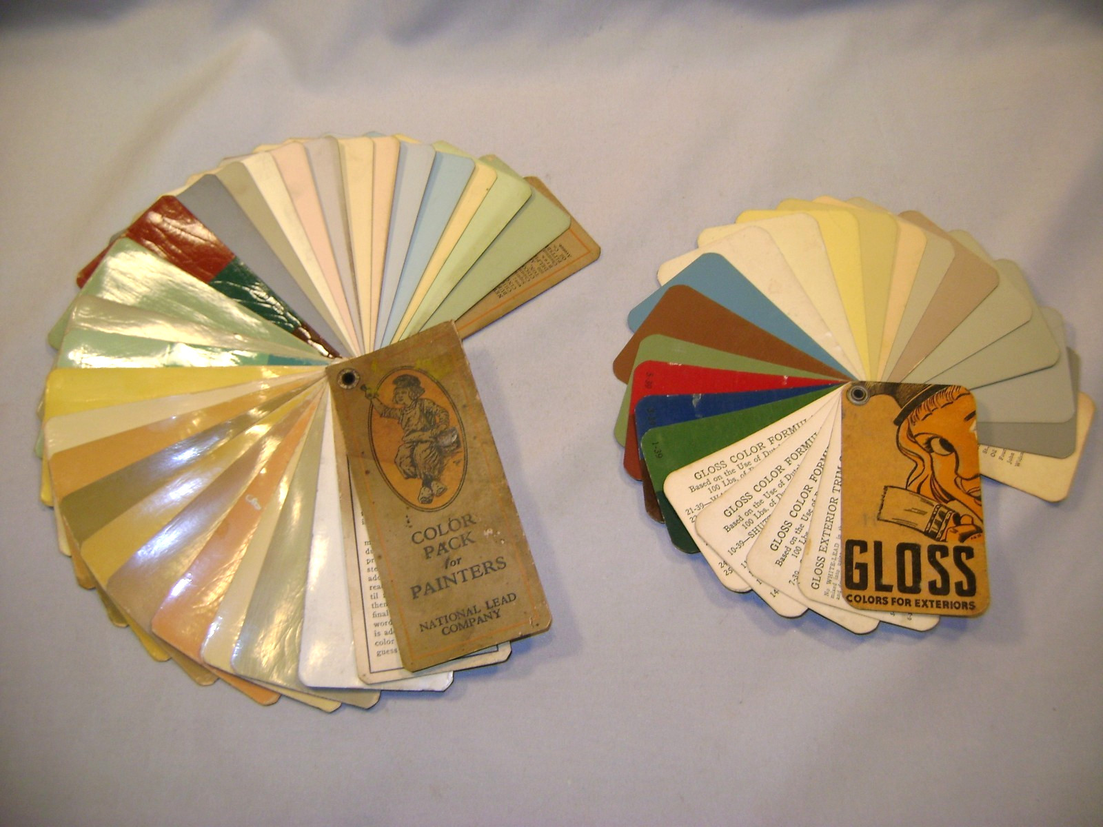 Vintage Dutch Boy Color Pack + Gloss Colors Exteriors/Flat Colors Interiors