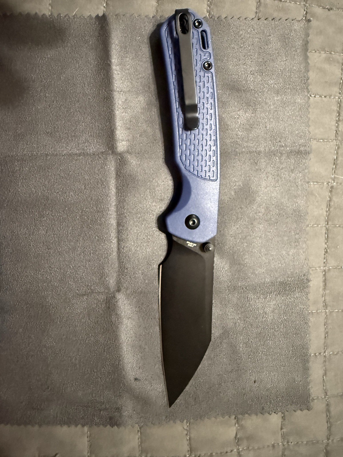 CJRB Pyrite-Light J1945-BBU Blue and CJRB Gobi J1906-GYC Gray G10 Handle Stone