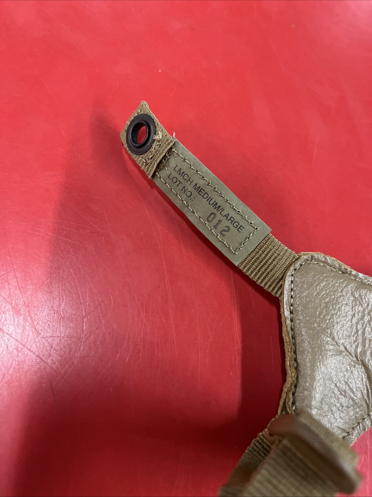 USGI USMC LMW LMCH Chin Strap Medium/Large Coyote Lightweight Marine Helmet