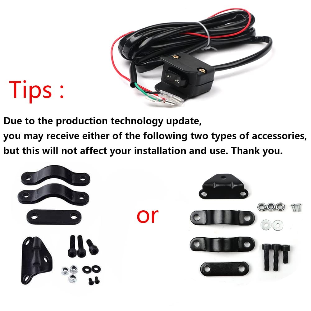 Heavy Duty ATV UTV Handlebar Winch Rocker Switch Control Line for WARN