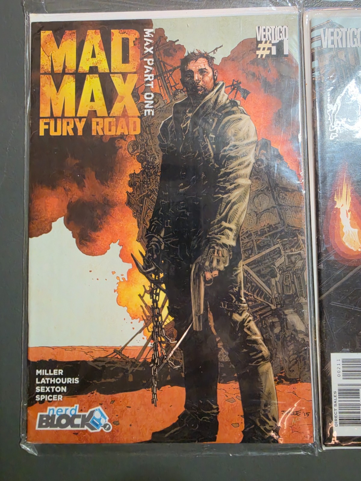Mad Max Fury Road Part One #1 2015 Nerd Block Exclusive & Issue 2 – Vertigo