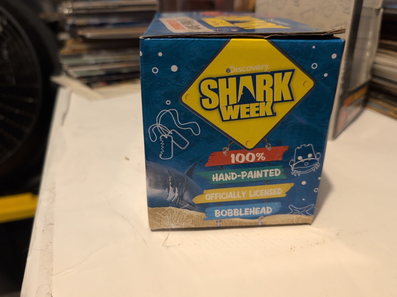Kollectico Limited Edition Bobblehead Shark Week 30th Anni Great White Shark