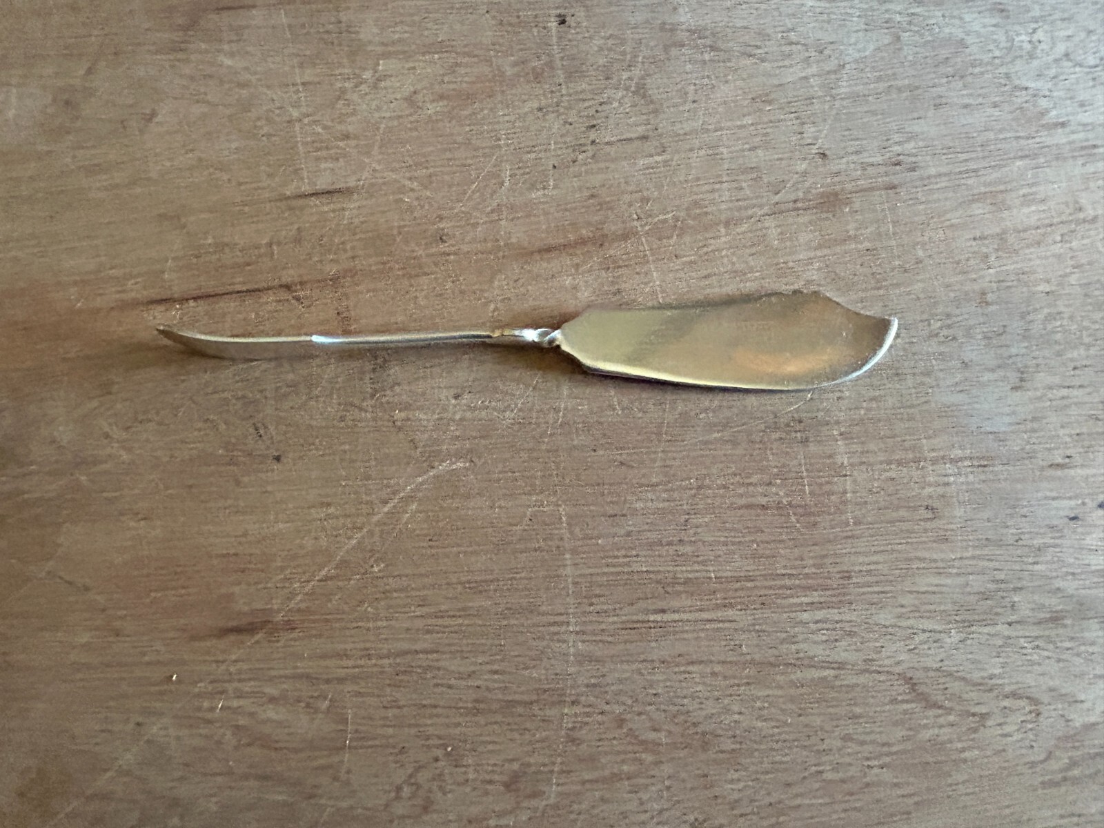 Master Butter Knife 1834 Russel Meriden + Rogers Stainless Bread Knife Lot Vtg