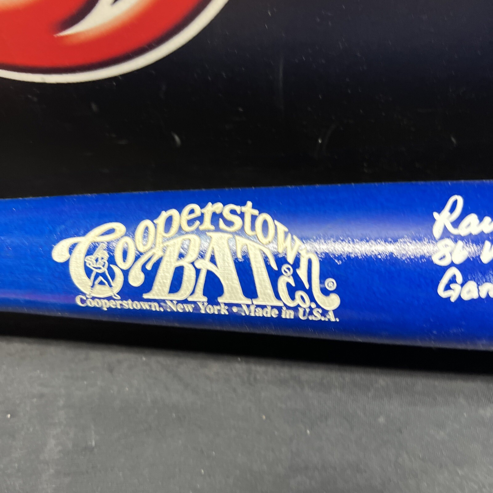 Ray Knight New York Mets Signed Autographed Bat 1986 WS MVP Steiner CX