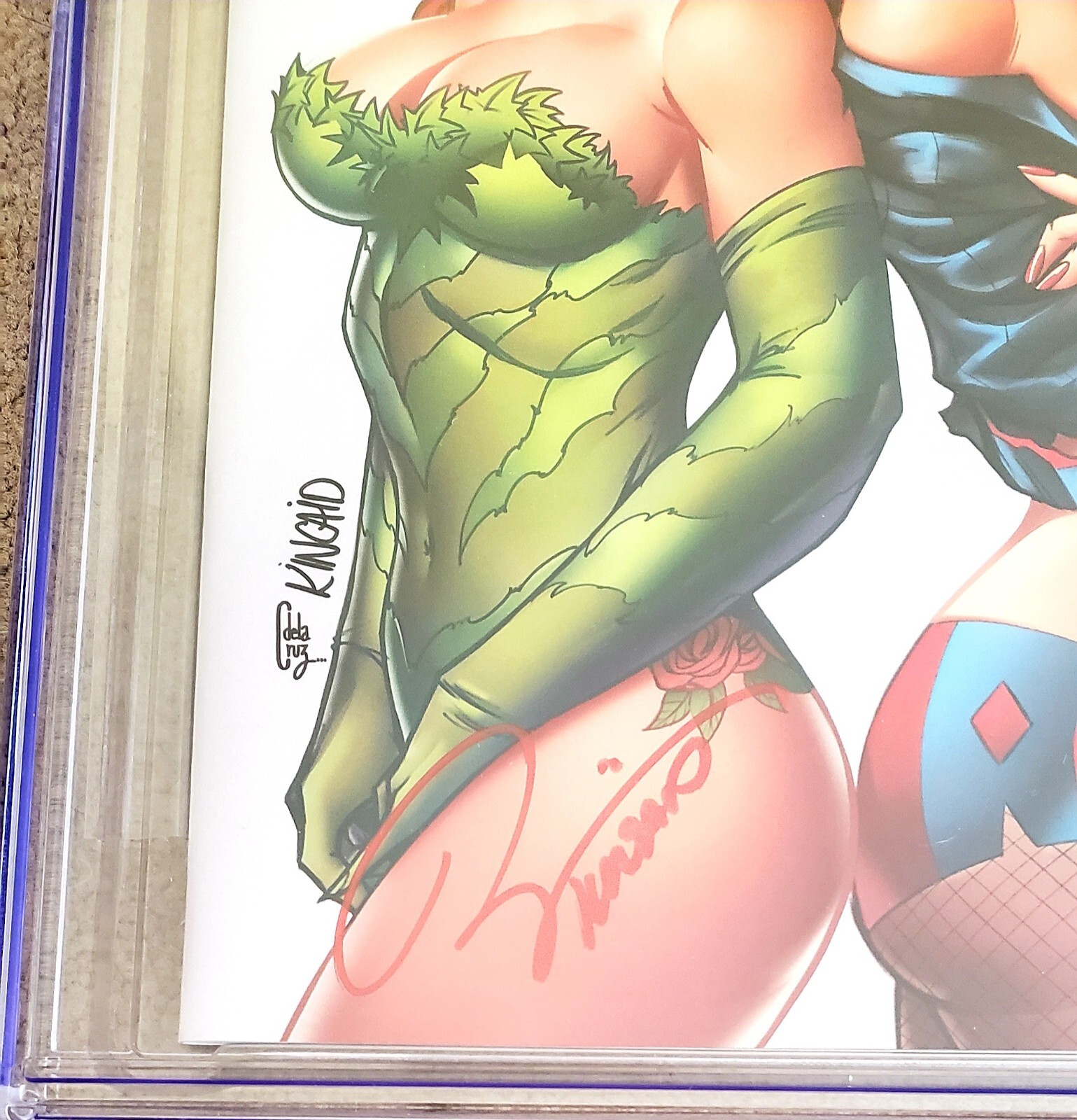 Con Artists 1 CGC 9.6 SS Ale Garza Ryan Kincaid Virgin Signed By Ryan Kincaid