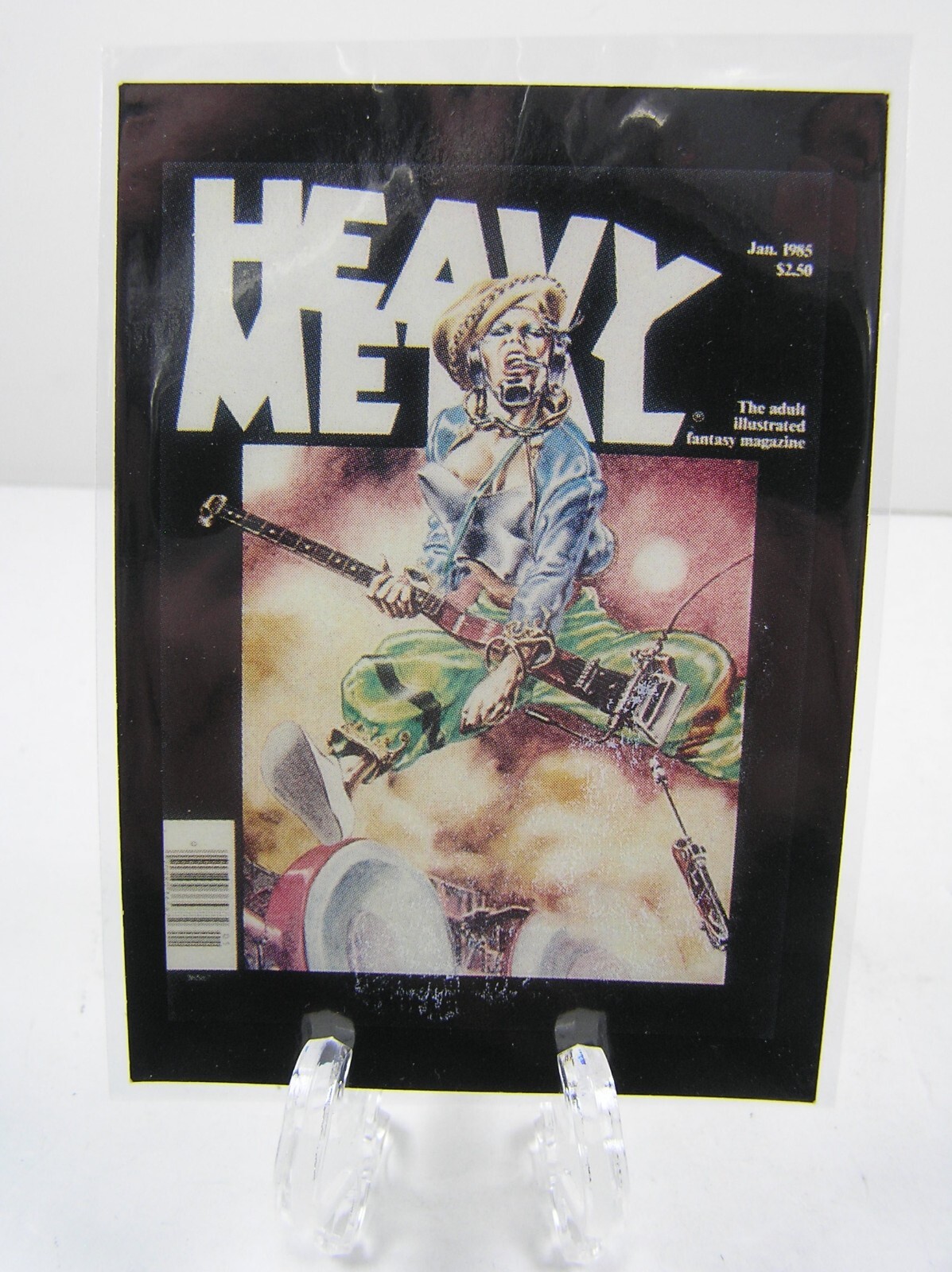 Heavy Metal 1991 Comic Images Collectible Trading Card #59 January 1985