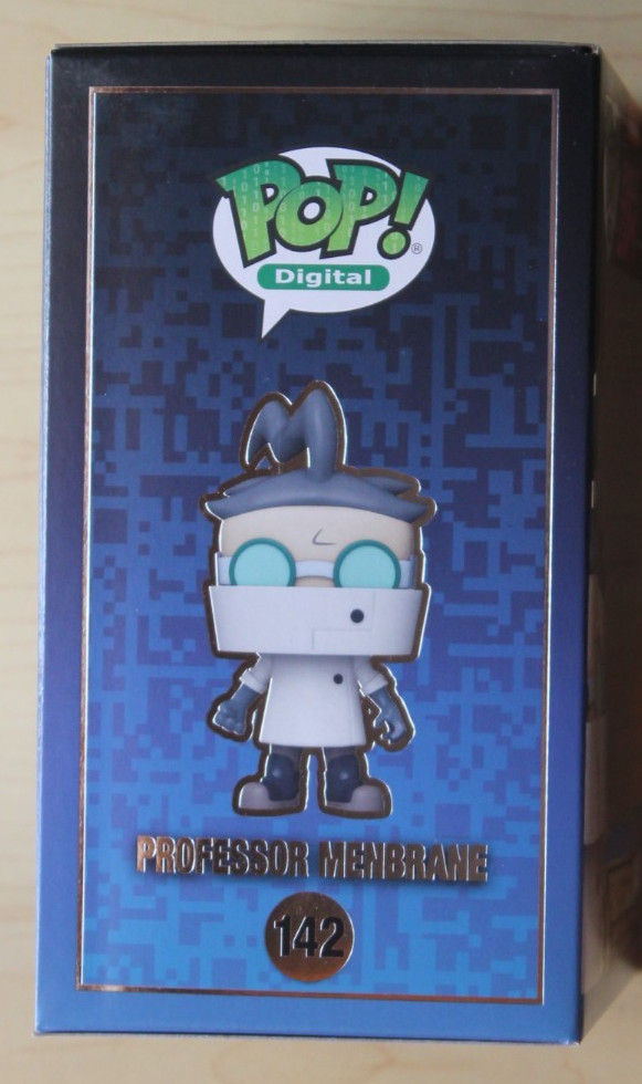 Funko Digital Invader Zim Professor Membrane Legendary Pop #142 LE 1800 Pieces