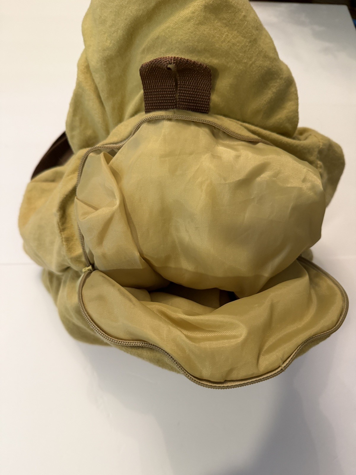 Star Wars Disney Parks YODA PLUSH BACKPACK Lucas Film Jedi Master 24” RARE
