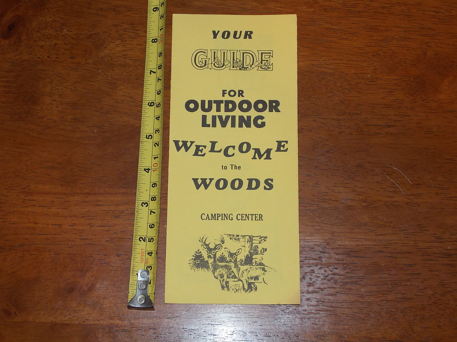 GUIDE FOR OUTDOOR LIVING WELCOME TO THE WOODS CAMPING CENTER