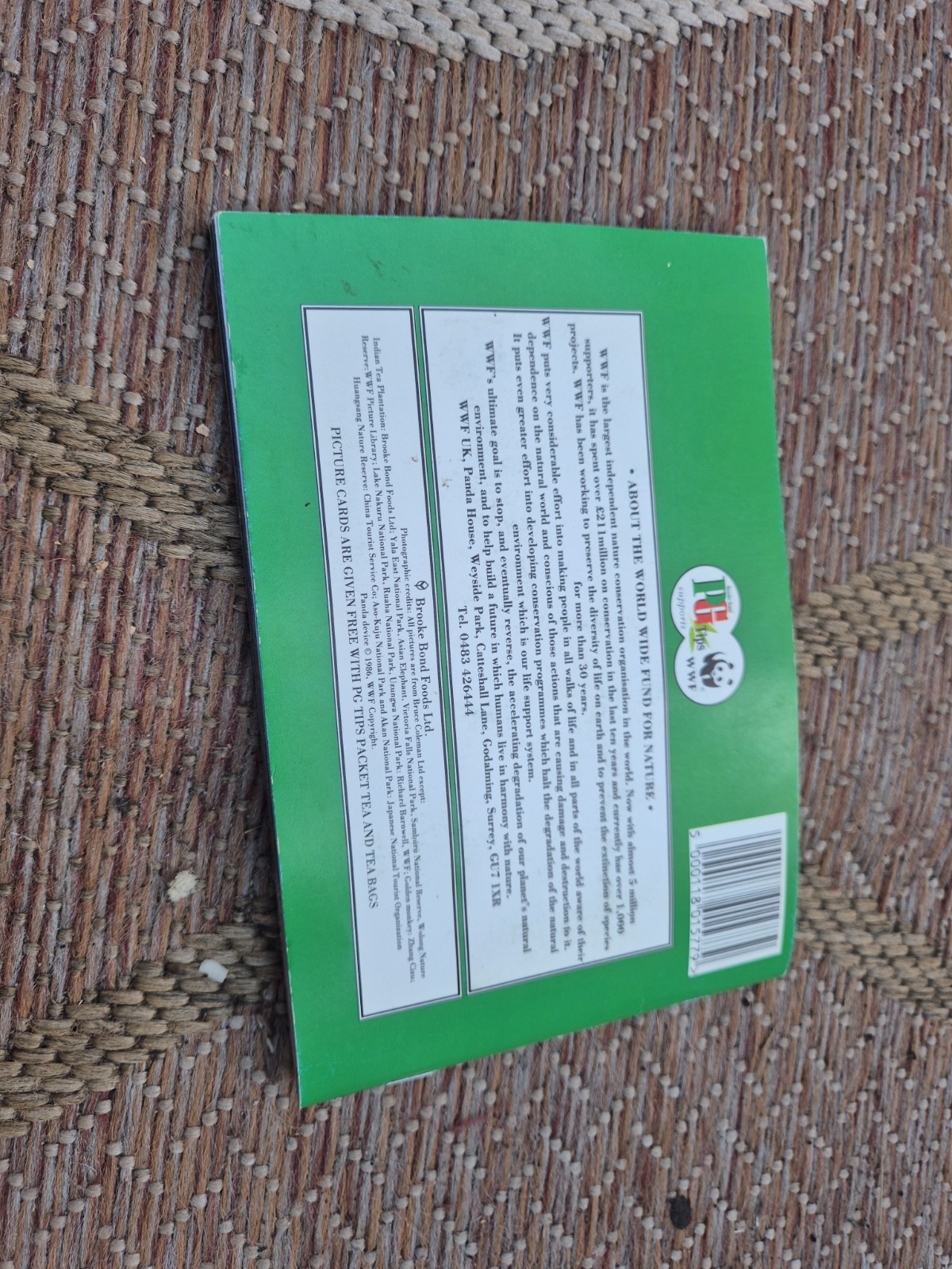 PG TIPS Vintage Natural Neighbours: Wildlife In Tea-growing Lands INCOMPLETE SET