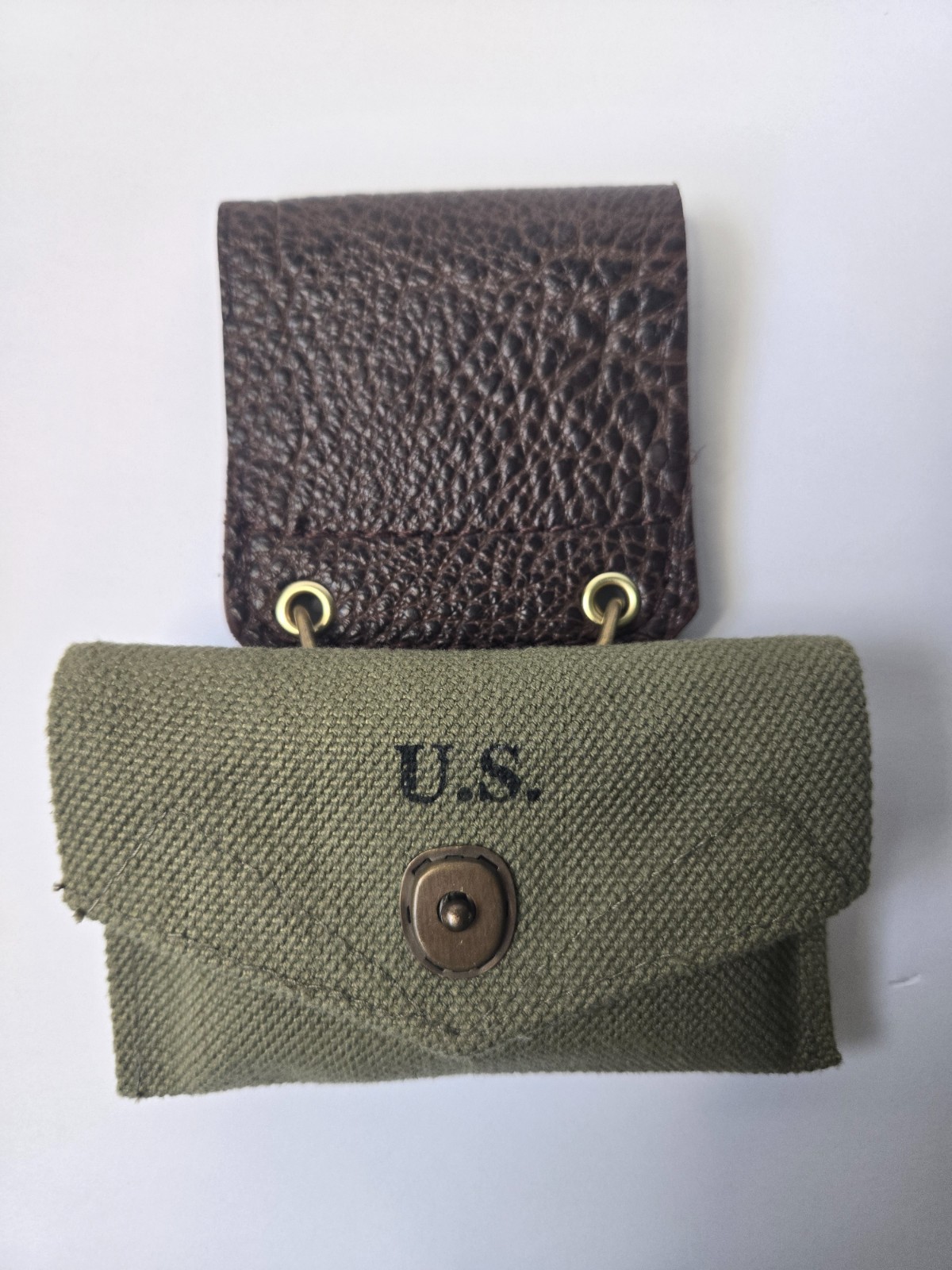 Reproduction WWII US M1942 First Aid Pouch & Bandage Insert High Quality