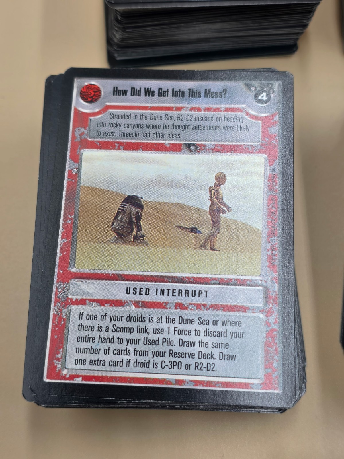 Decipher Star Wars CCG Mixed Lot 2400+ Cards English 1995 Vintage.