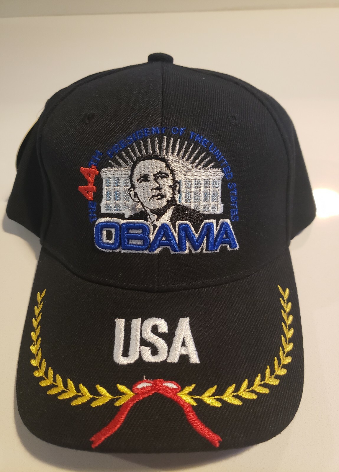 Barack Obama 44th President Embroidered Adjustable Baseball Hat Cap
