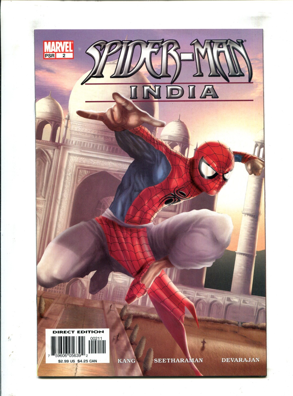 Spider-Man: India #2 – Jeevan Kang Story + Art (9.2ob) 2005
