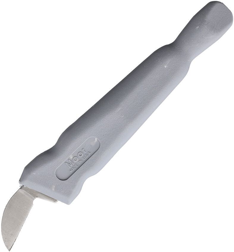 Ontario Large Chip Carving Fixed Knife 1.25″ Stainless Blade Synthetic Handle