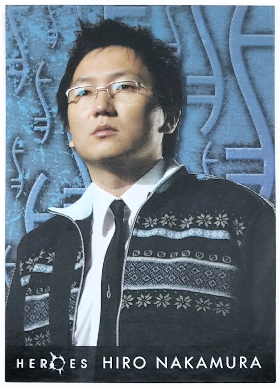 2008 Topps TV Series Heroes Season 1 One #3 Of 10 Hiro Nakamura Chase Card! NM!