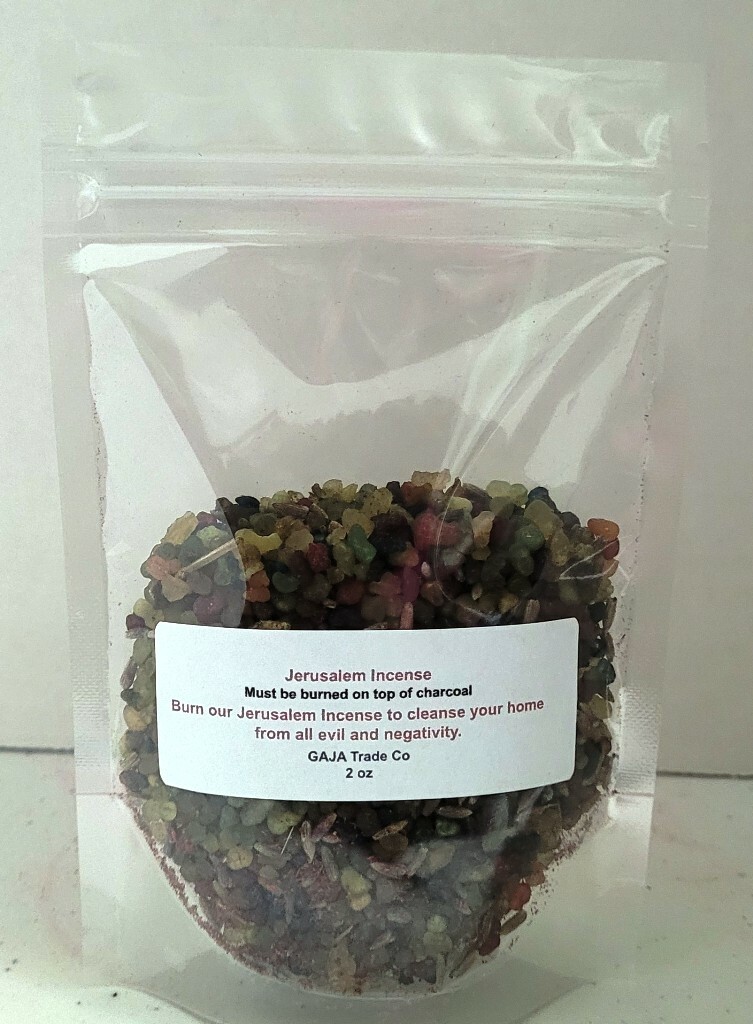 Jerusalem Incense 2oz – Cleanse your Home from all Evil and Negativity (Sealed)