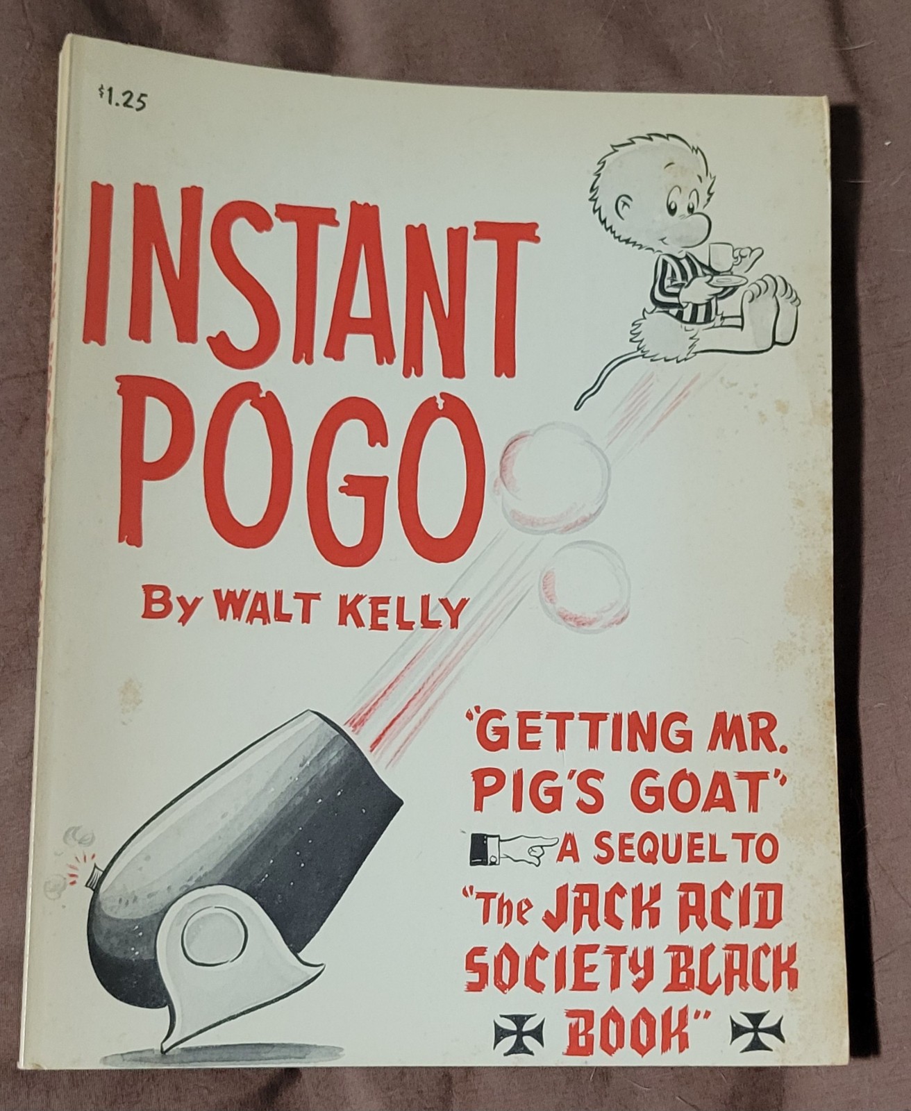 Instant Pogo- walt kelly 1963- satire of Russia & cuba – Fidel Castro