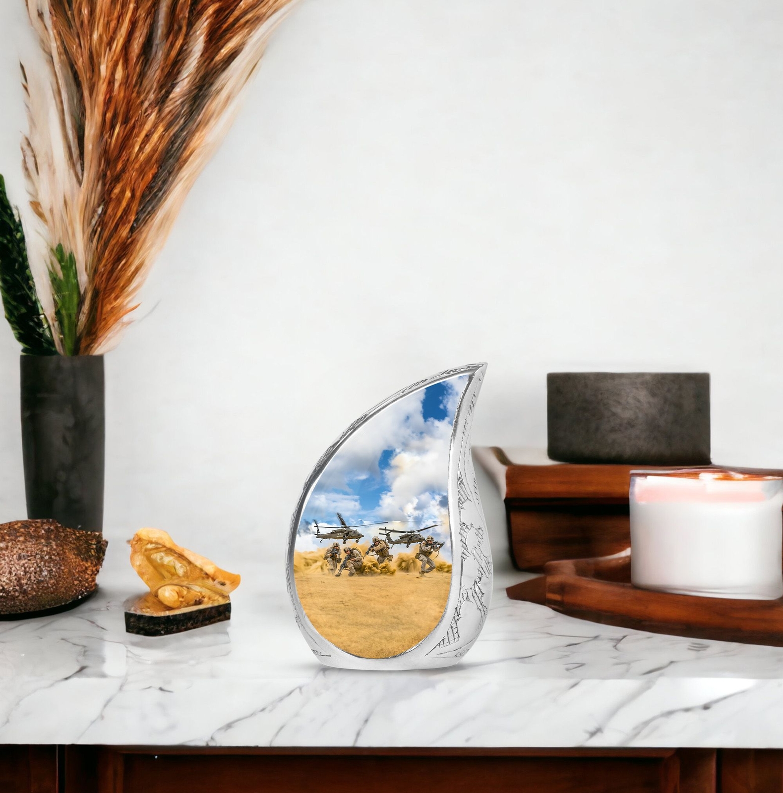 Military Urn – Keepsakes For Ashes – Unique Ashes Urn