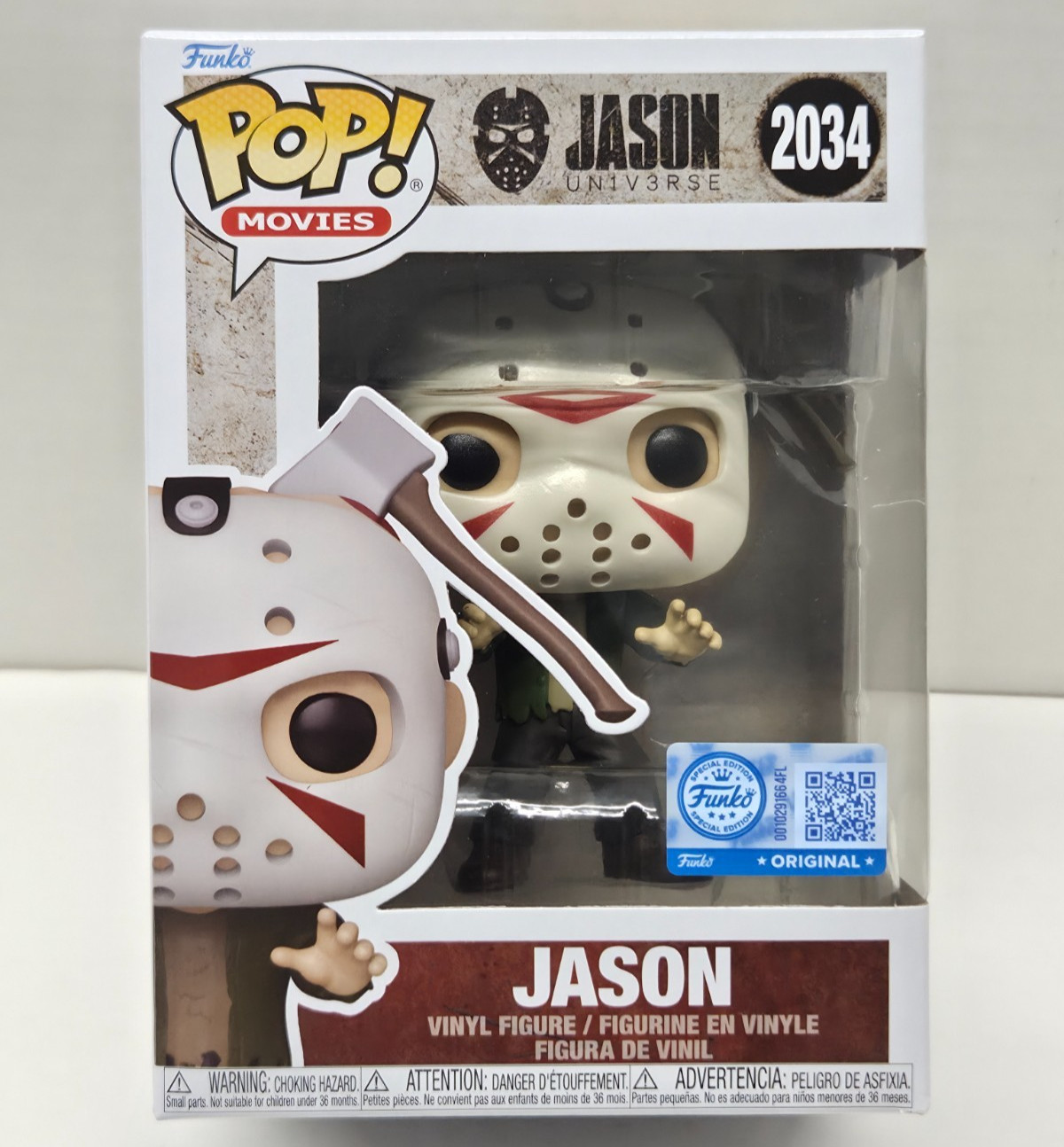 JASON Voorhees Universe Friday the 13th Funko POP! Movies #2034 Figure BOX WEAR