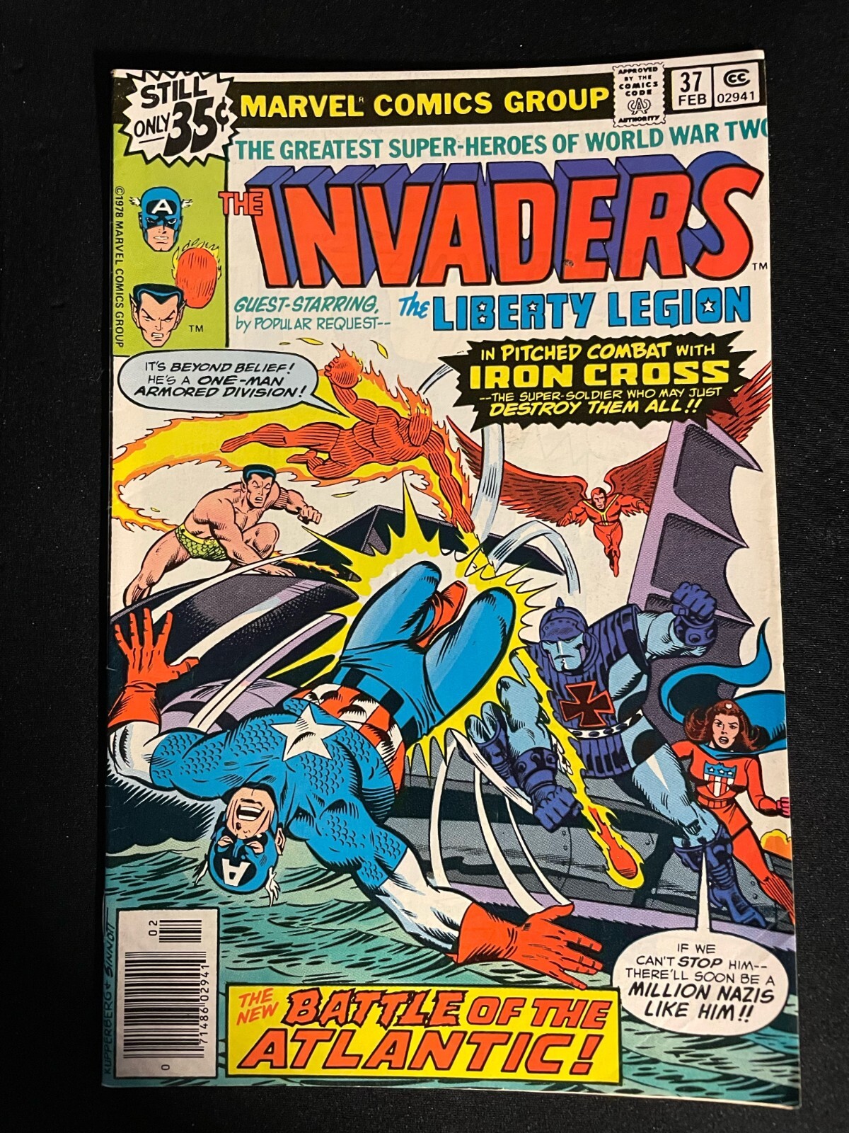 Invaders (Vol 1, 1975 series) # 27 – 40 various – U-Pick the issue(s)