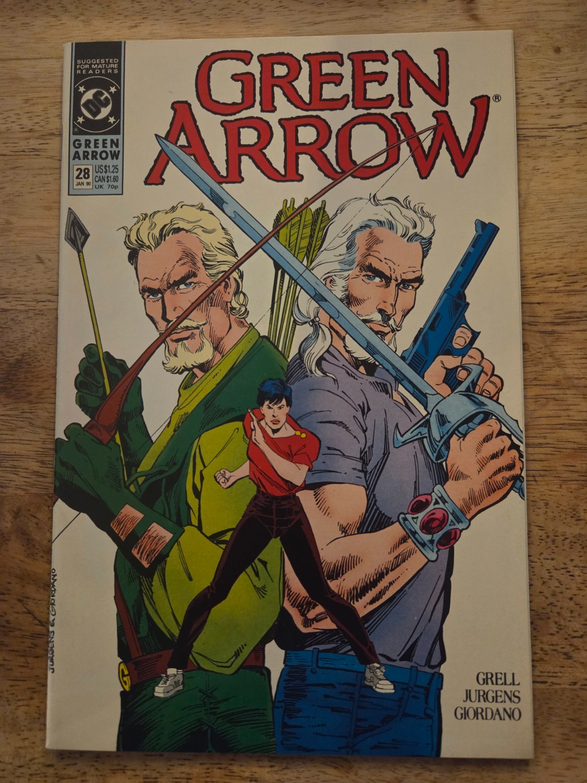 Green Arrow #28 (DC Comics January 1990)