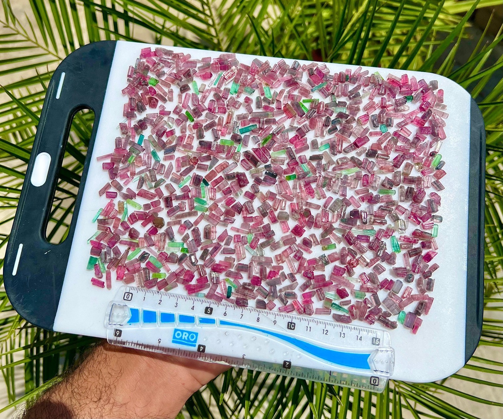 170 Grams Multi Colour Tourmaline Crystals Lot From Afghanistan