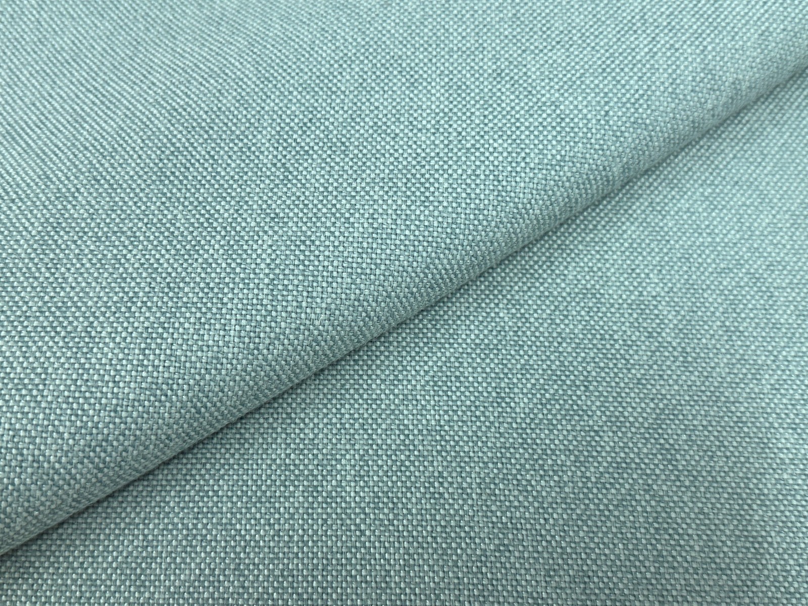 6 yds Maharam Meld Waterfall Minty Blue Polyester Upholstery Fabric 466387–035
