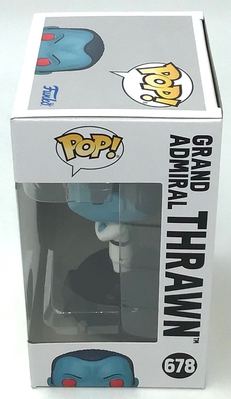 Funko Pop! Star Wars Rebels Grand Admiral Thrawn #678 Special ED with Protector