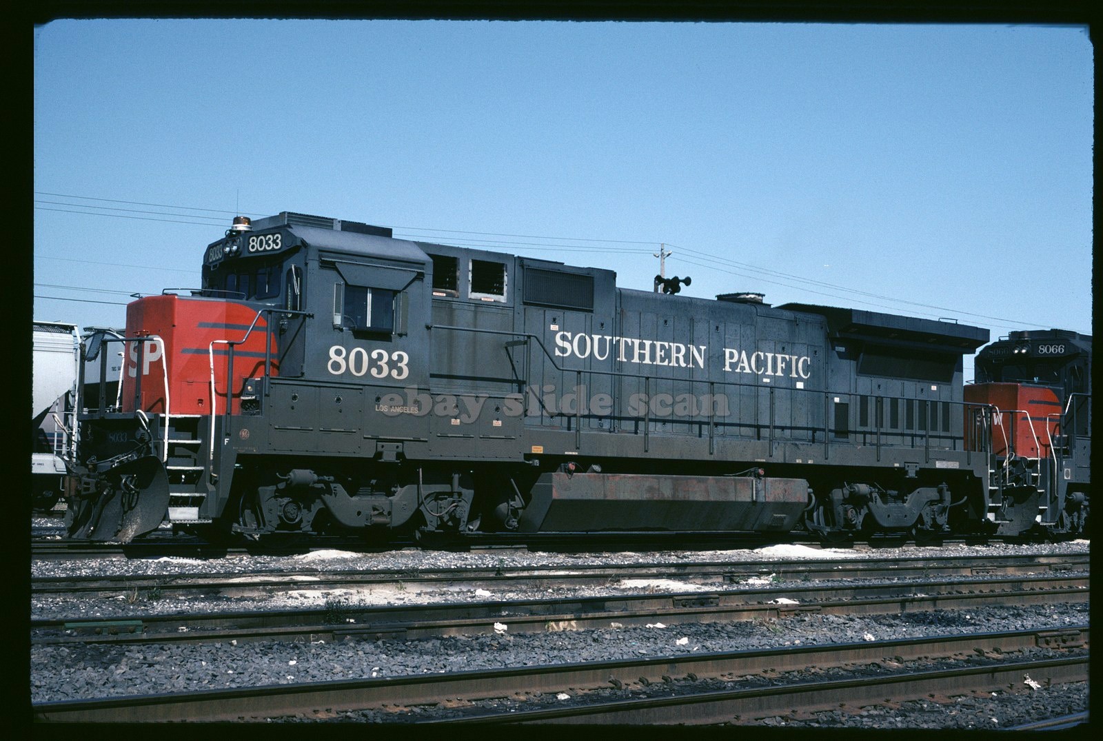 Original Slide – SP Southern Pacific 8033 B39-8 Houston TX 2-7-93