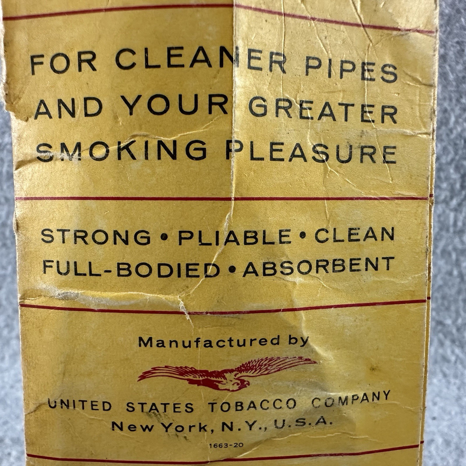 Vintage Dill’s & Tinder Box Pipe Cleaners Lot – B.J. Long USA Tobacco Company