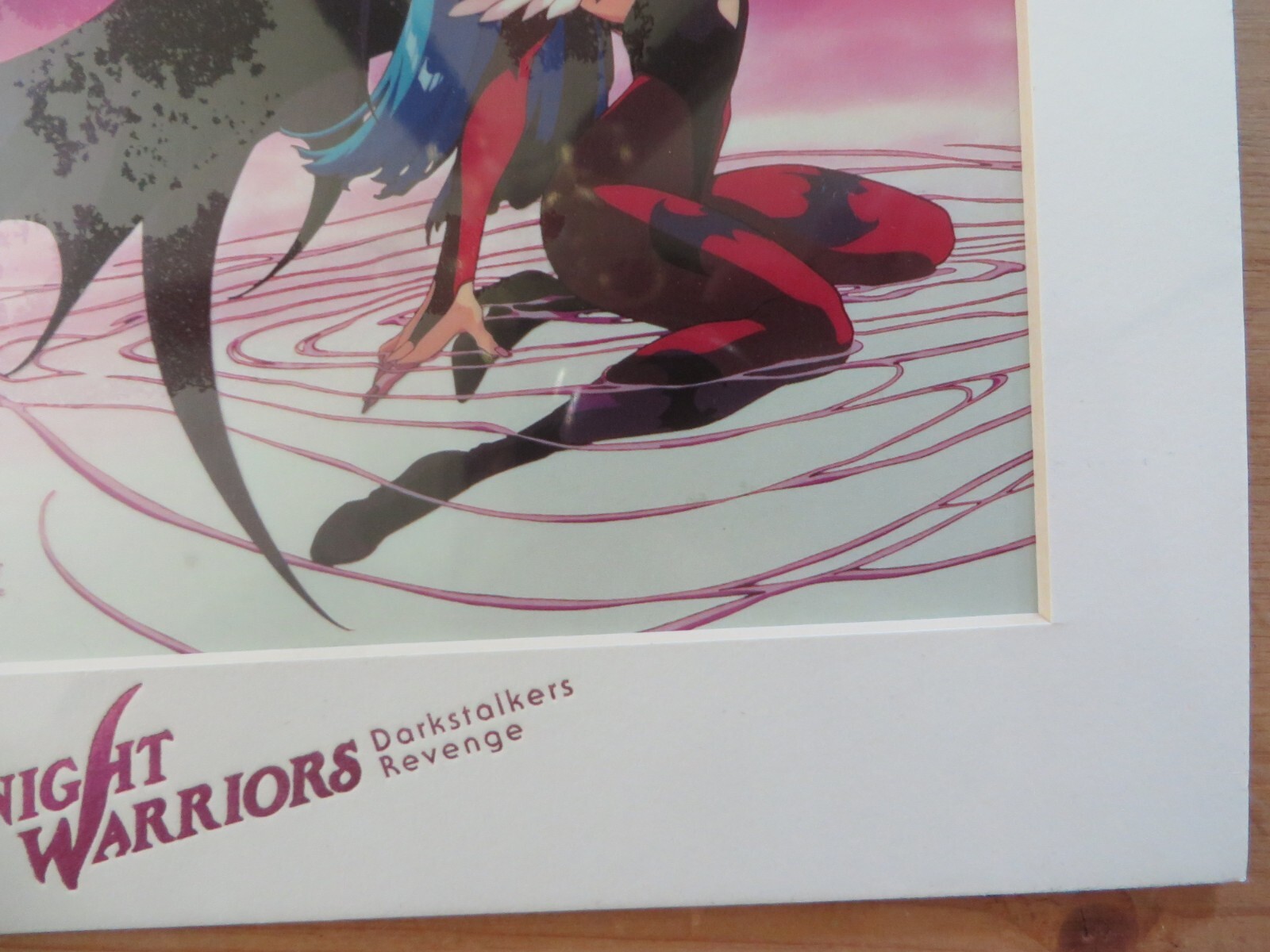 Night Warriors Vampire Savior Morrigan Capcom Limited Edition Chroma Cel Anime