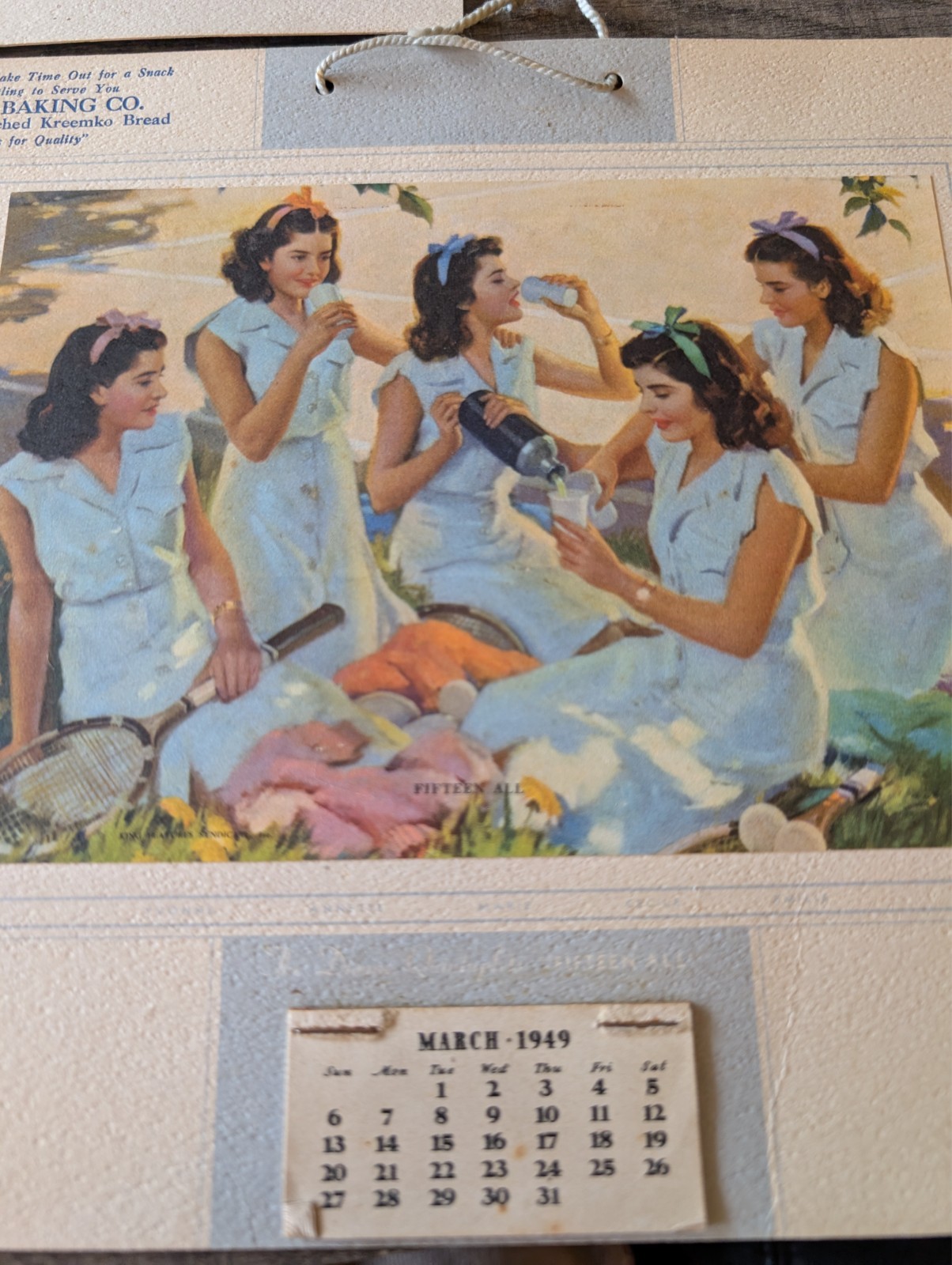 Vintage The Dionne Quintuplets Calendars 1940,49, and 1951 Calendars