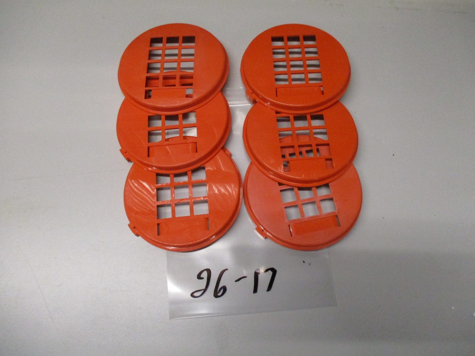 FITS WESTERN ELECTRIC / ITT AND OTHERS 3554 T/T DIAL PLATES FOR 500 PHONE ORANGE