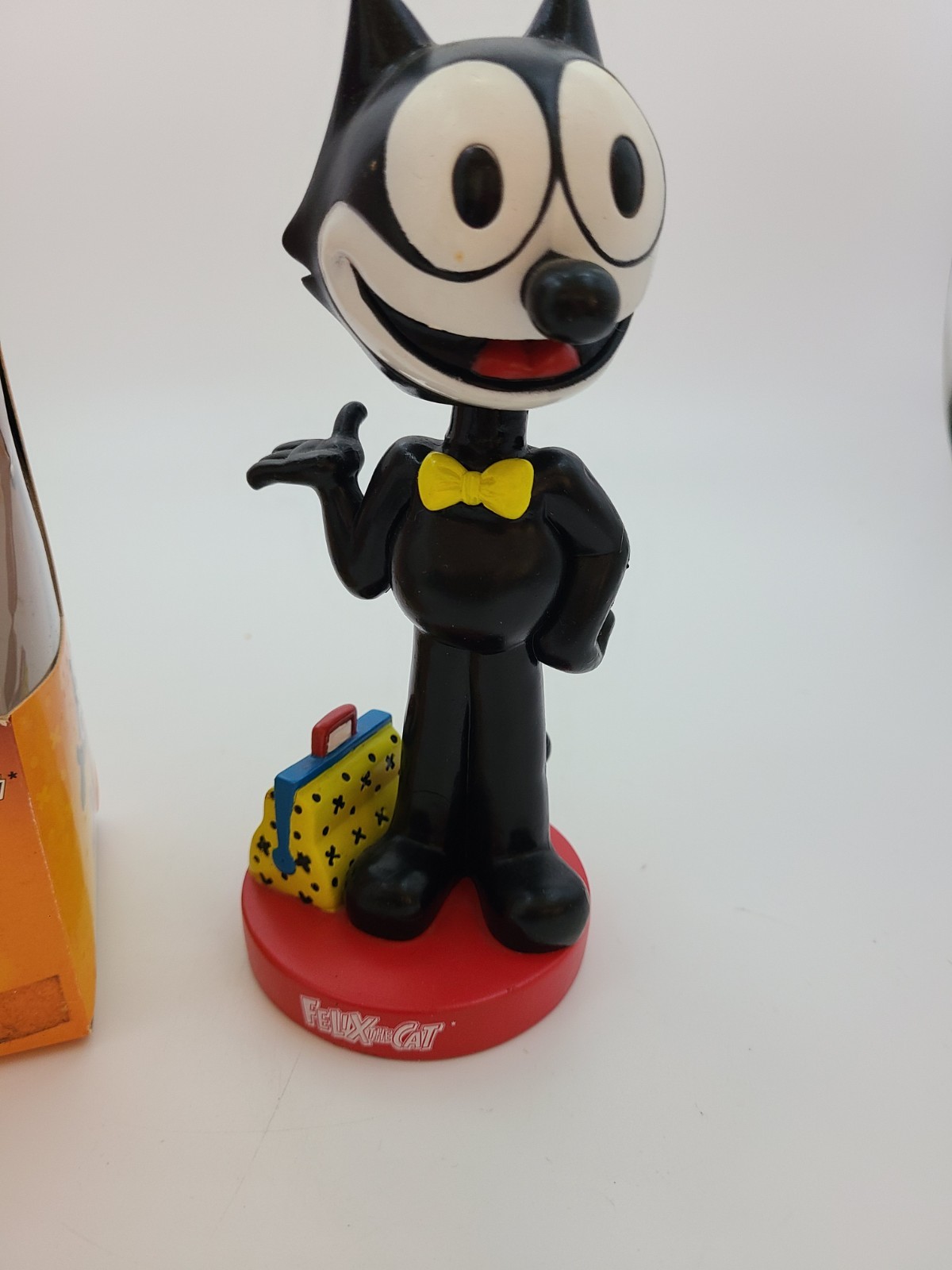 Bosley Bobbers Felix The Cat Bobblehead 2001 7 3/4 Inch Tall with Original Box