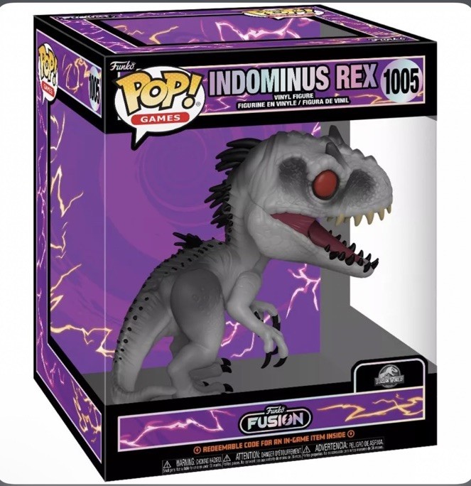 Funko POP! Games Fusion Jurassic World Indominus Rex 6″ #1005