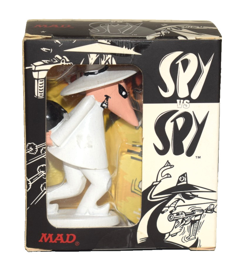 Running Press Spy Vs. Spy Mad Magazine figurines, NEW, Sealed in box 2010