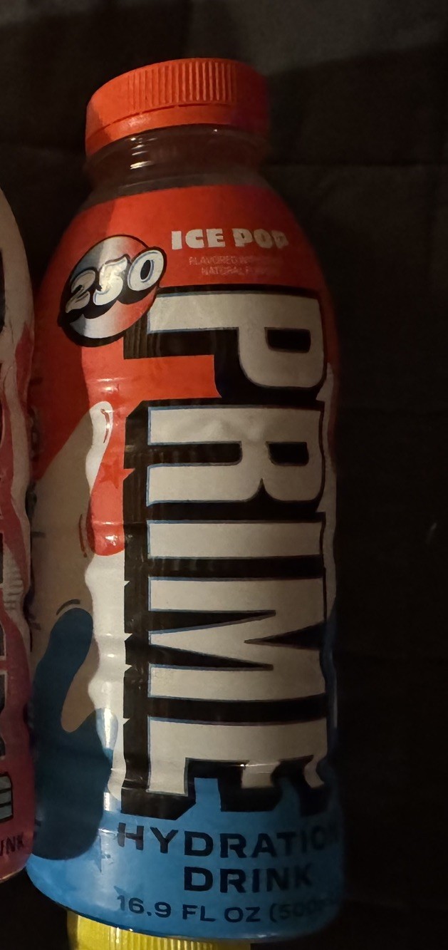 Prime Hydration New USA 250 Summer Ice Pop Limited Edition Sealed Bottle Drink!
