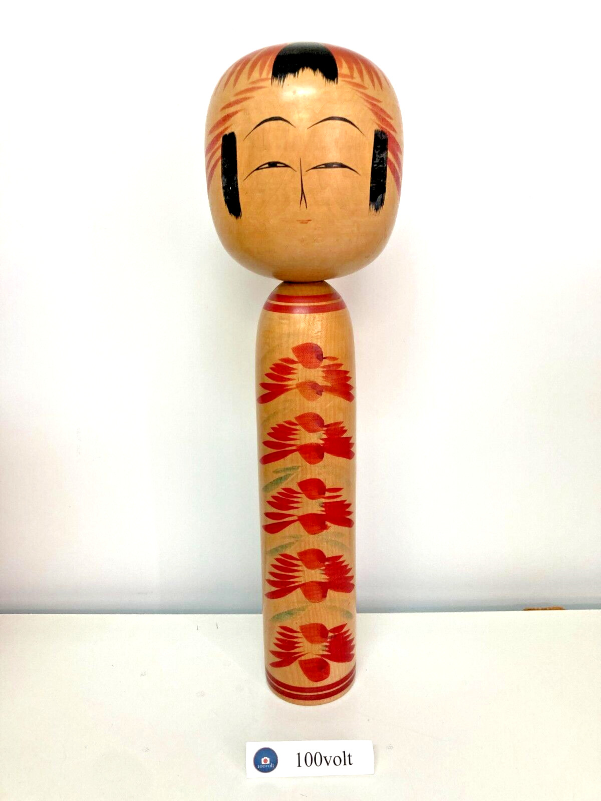 17.7in (45cm) Japanese Traditional Big Kokeshi Doll 1892g YA00010