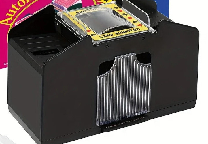 4-Deck Automatic Battery Operated Playing Card Shuffler Casino Casino BlackJack