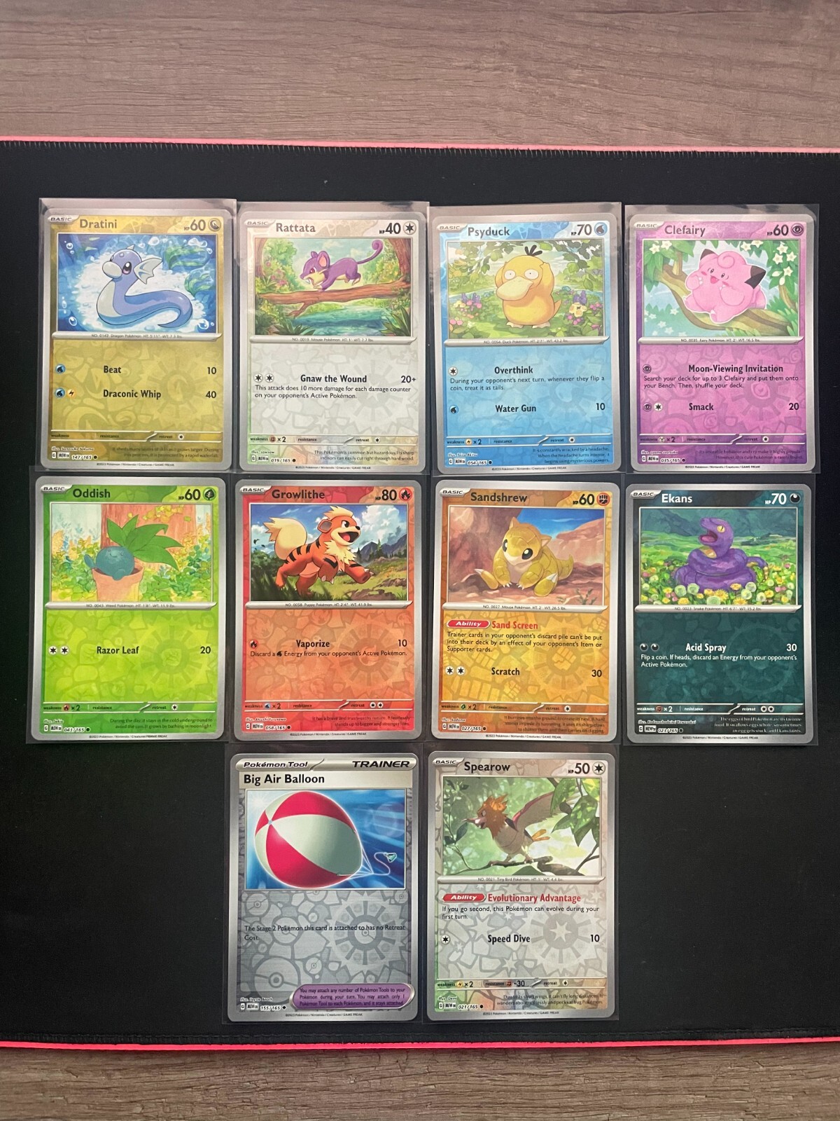 Pokemon 151 REVERSE HOLO Singles