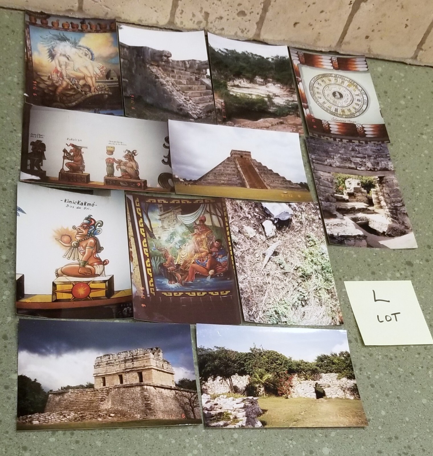 LOT L~12 PHOTOS~CHICHEN ITZA MAYAN MEXICO RUINS ARCHAEOLOGICAL SITE TOURIST