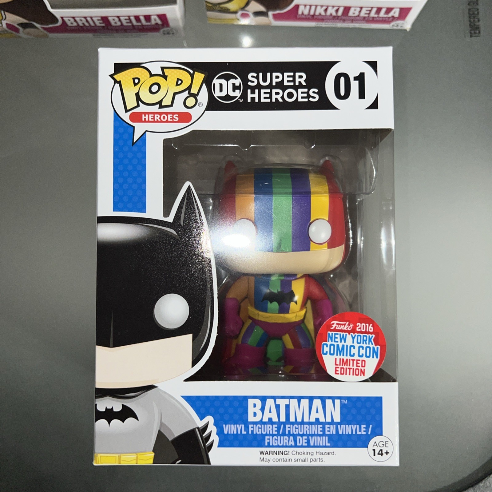 Funko Pop! DC Super Heroes – Batman (Rainbow) #01 – 2016 New York Comic Con NYCC