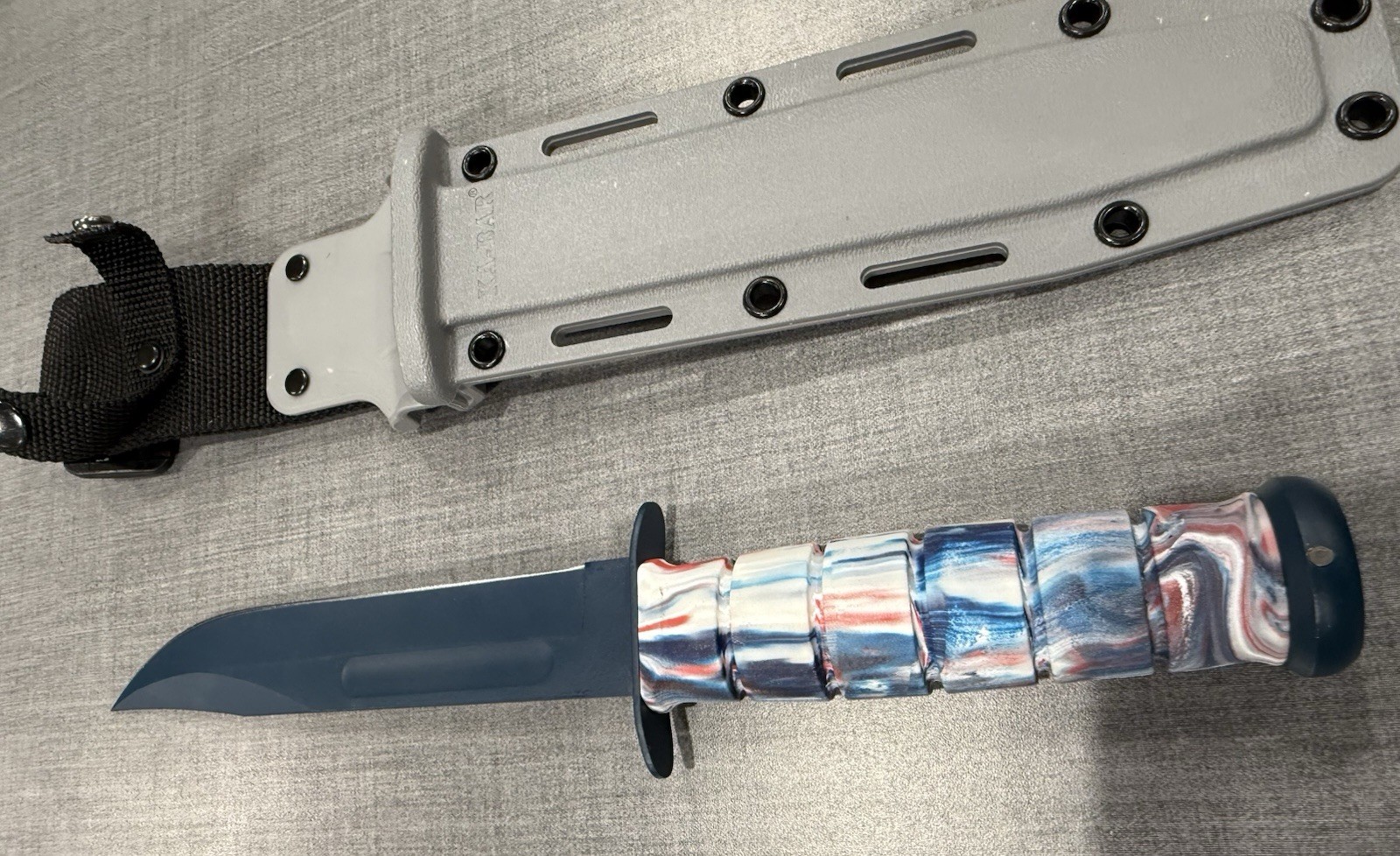 KA-BAR/ CUTCO USA 250th Anniversary Limited Edition Fixed Blade Knife – 1/2500