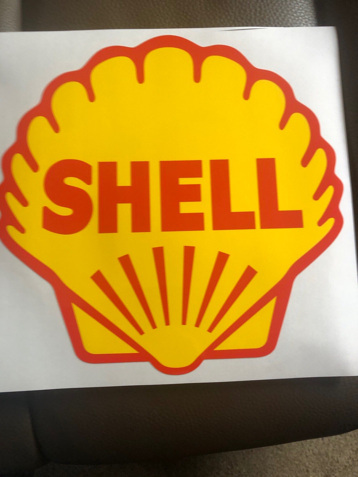 SHELL PAIR OF VERY LARGE 225mm DECALS 2025