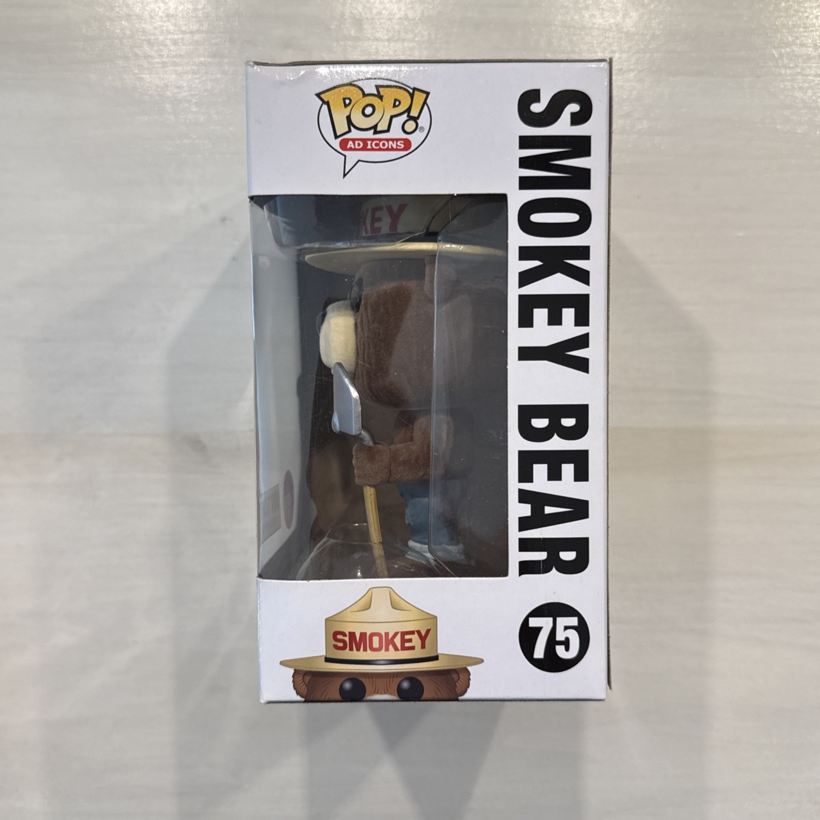 Funko Pop! Vinyl: Ad Icons – Smokey Bear (Flocked) – Hot Topic (Exclusive)